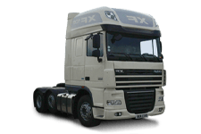 Car Hire Durham - 44 Tonne Sleeper Truck - Truck hire Durham