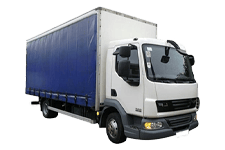 Car Hire Durham - 7.5 Tonnage Special Edition Curtain Side Truck - Truck hire Durham