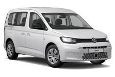 Car Hire Durham - White Caddy Van - Van hire Durham